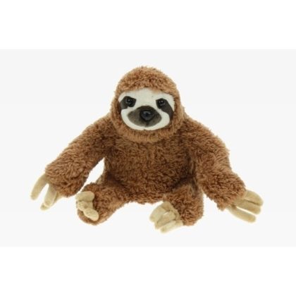 Cornelissen Pluche luiaard knuffel bruin 17 cm