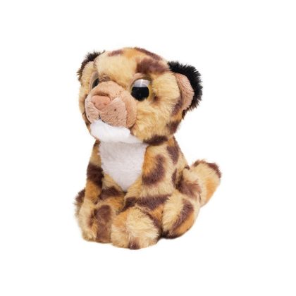 Nature Planet Pluche Luipaard knuffeldier van 13 cm