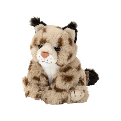 Nature Planet Pluche Lynx puppy knuffel van 14 cm