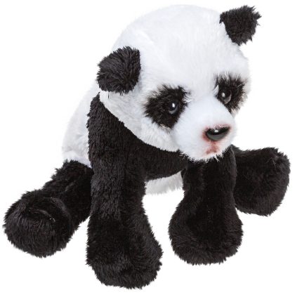 Suki Gifts Pluche Panda knuffeldier van 13 cm