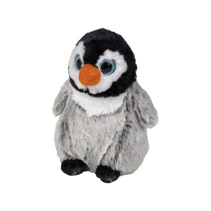 Nature Planet Pluche Pinguin kuiken knuffeldier van 14 cm
