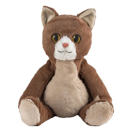 Warmies warmte/magnetron knuffel kat - 37 cm