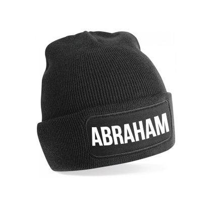 Bellatio Decorations Abraham muts unisex one size - Zwart