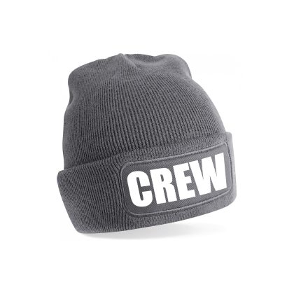 Bellatio Decorations Crew muts/beanie onesize unisex - grijs