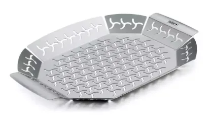 Weber Grillkorf - Groot model, roestvrij staal