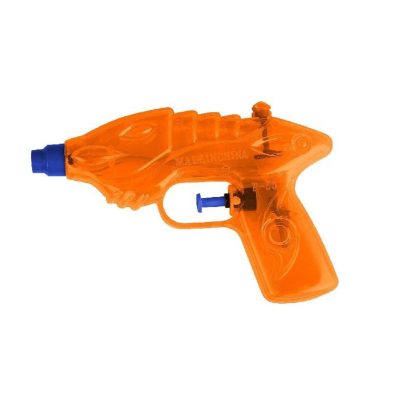 Summertime 1x Waterpistool/waterpistolen oranje 16,5 cm