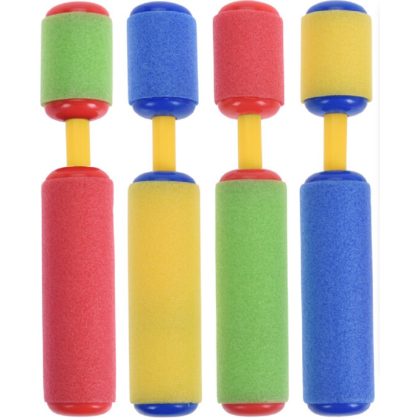 Free & Easy 1x Waterpistool/waterpistolen van foam 15 cm