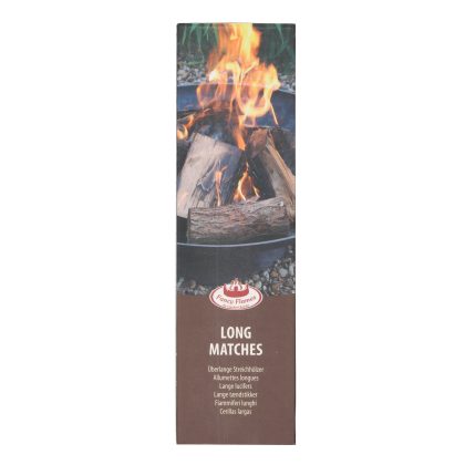 Fancy Flames BBQ/Barbecue lucifers - 45x - lange lucifers - 28 cm