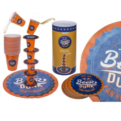Out of the blue Drankspel beer dunk met 18 bekers