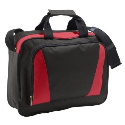 Sols Laptop tas rood/zwart 40 cm