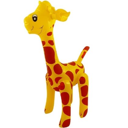 Henbrandt Opblaasbare giraffe 59 cm decoratie/speelgoed