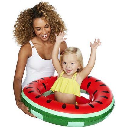 BigMouth Opblaasbare watermeloen baby float 68 cm
