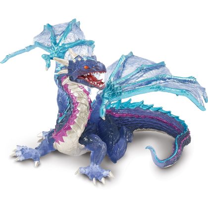 Safari LTD Plastic draak blauw 15 cm speelgoed