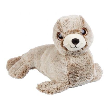 Ravensden Pluche bruine zeehond knuffel 36 cm speelgoed