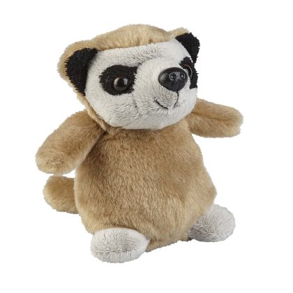 Ravensden Pluche knuffel dieren Stokstaartje 12 cm