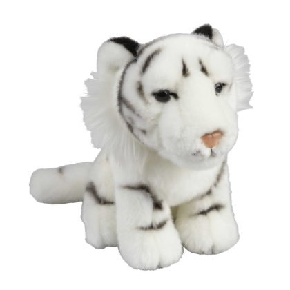 Ravensden Pluche knuffel dieren Witte Tijger 18 cm