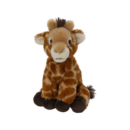 Nature Planet Pluche knuffel giraffe van 17 cm