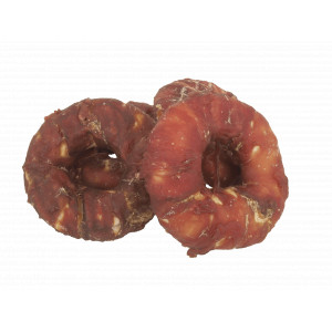 Brekz Rawhide Donut met eend kauwsnack voor de hond 3 x 5 stuks