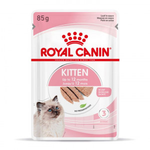 Royal Canin Kitten natvoer kat (paté) 1 doos (12 x 85 g)