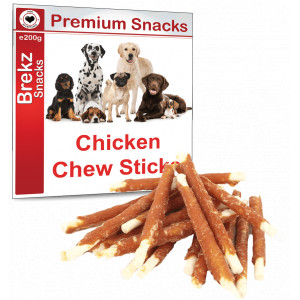 Brekz Premium Chicken Chew Sticks 200 g
