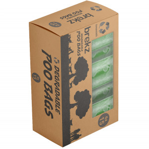 Brekz biologisch afbreekbare poepzakjes (6x15 stuks) 3 verpakkingen