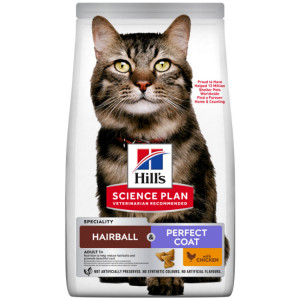 Hill's Adult Hairball & Perfect Coat kattenvoer 3 kg