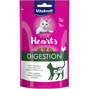 Vitakraft Vita Hearts Digestion kattensnack 5 stuks