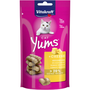 Vitakraft Cat Yums met kaas kattensnack (40 g) 9 verpakkingen