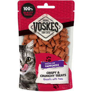 Voskes Crispy & Crunchy met tonijn kattensnack (60 g) 10 x 60 g