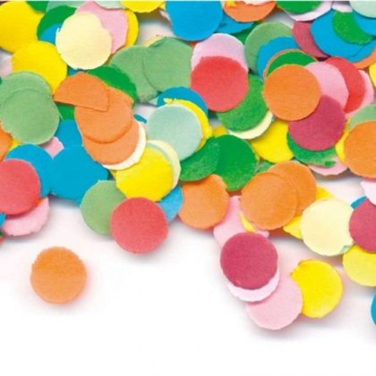 Merkloos 1 kilo Confetti multicolor
