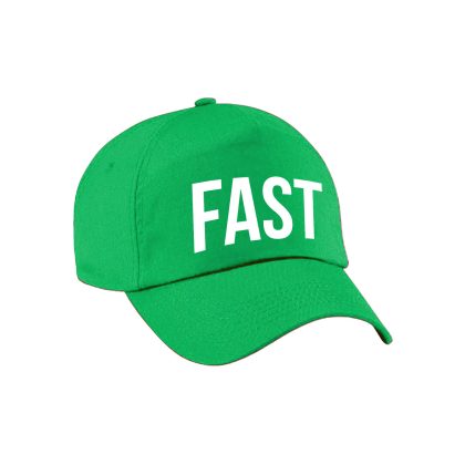 Bellatio Decorations Fast pet groen voor kinderen