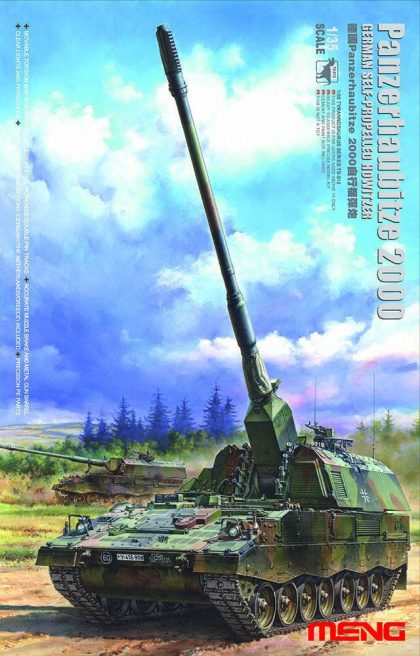 MENG-Model TS-012 GERMAN Panzerhaubitze 2000 SELF-PROPEL.H Bouwpakket Schaal 1:35