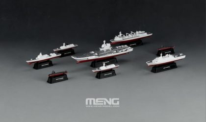 MENG-Model MH-001 Chinese Fleet Set 1 (incl. 6 blind boxes) Bouwpakket Schaal 1:2000