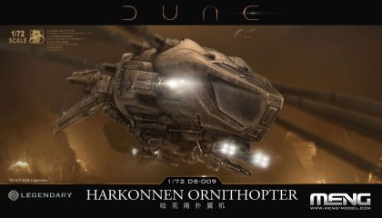 MENG-Model DS-009 Dune Harkonnen Ornithopter Bouwpakket Schaal 1:72