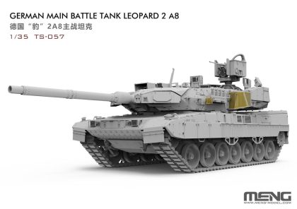 MENG-Model TS-057 German Main Battle Tank Leopard 2A8 Schaal 1:35