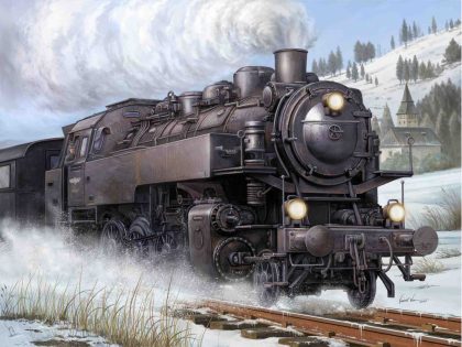 Trumpeter 00217 Dampflokomotive BR86 Bouwpakket Schaal 1:35
