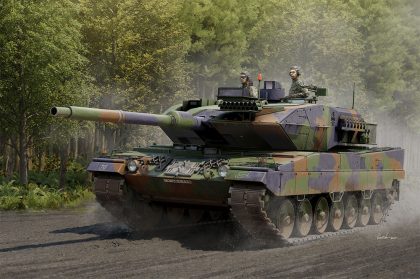 Trumpeter 00966 German Leopard 2A6 MBT Bouwpakket Schaal 1:16