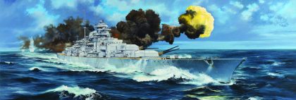 Trumpeter 03702 Bismarck Bouwpakket Schaal 1:200