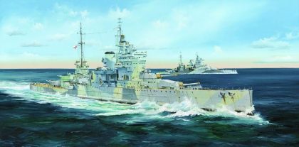 Trumpeter 05324 Battleship HMS Queen Elizabeth Bouwpakket Schaal 1:350