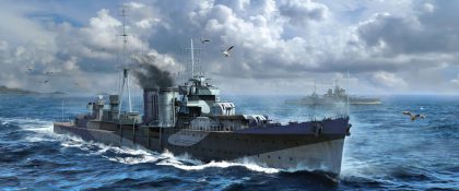 Trumpeter 05363 HMS Colombo Bouwpakket Schaal 1:350