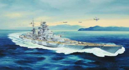 Trumpeter 05371 DKM h Class Battleship Bouwpakket Schaal 1:350