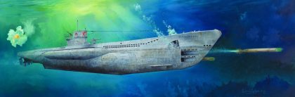 Trumpeter 06801 DKM U-Boot Type VIIC U-552 Bouwpakket Schaal 1:48