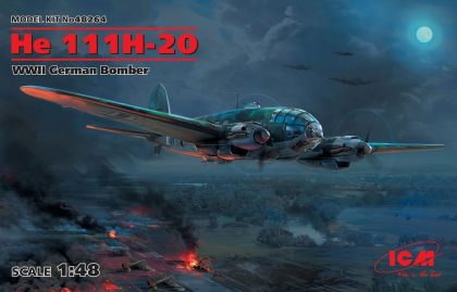 ICM 48264 He 111H-20, WWII German Bomber Bouwpakket Schaal 1:48