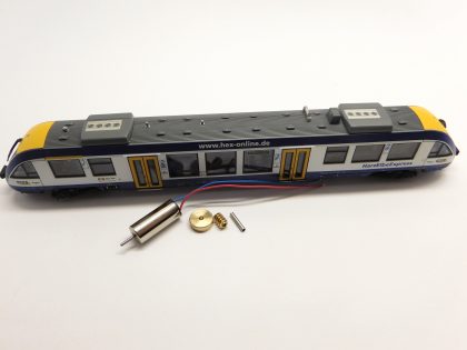 micromotor NL002C ombouwset Liliput BR 640 DB, Lint 27, HLB VT 201, Vectus VT 207, HEX VT 872