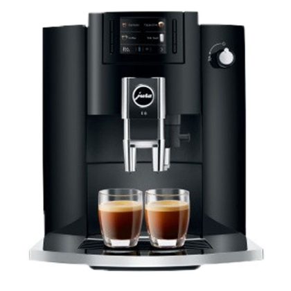 Jura E6 Piano Black (EC) + Waardebon €50