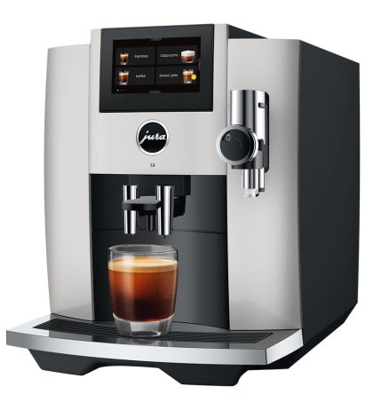 JURA S8 PLATIN (EB) espressomachine + Waardebon 50€