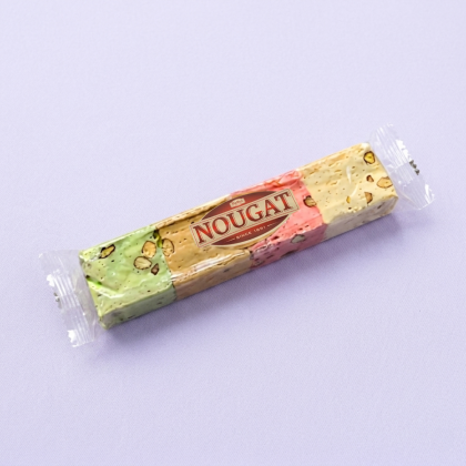 De Notenshop Nougat reep 4 kleuren 100 gram