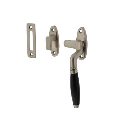 Intersteel Raamsluiting rechts Ton - mat nikkel/ebbenhout