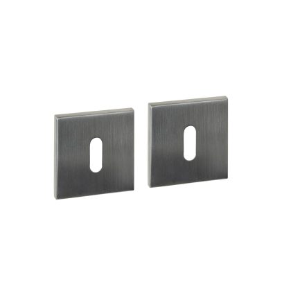 Intersteel sleutelrozetten vierkant verdekt 53x53x6mm - RVS