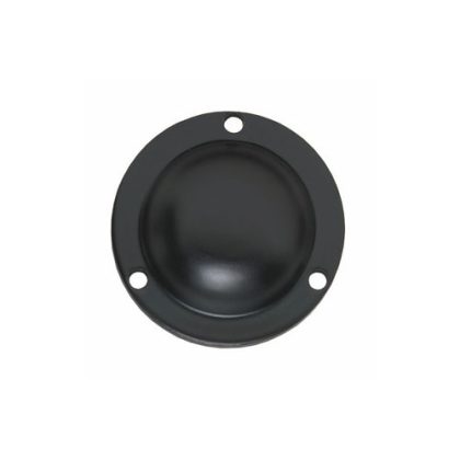 Intersteel Afdekplaatje voordeurknop - mat zwart
